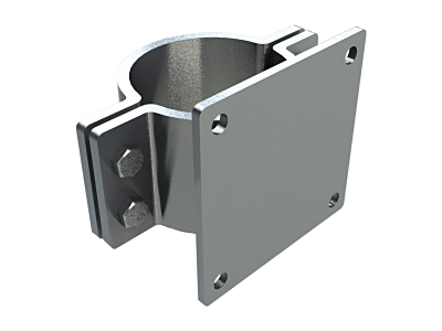 可调电缆抱箍连接件